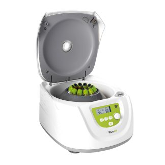 Effortlessly operate the DuraLab C15 Clinical Lab Centrifuge in clinical and educational settings with intuitive speed control and quick spin functionality.